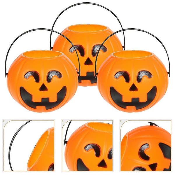 Halloween pumpahinkar mini godishinkar för barn 10-pack