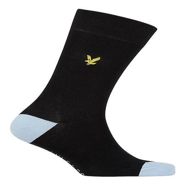 Lyle and Scott Herr Graham 5-pack strumpor - svart/blå