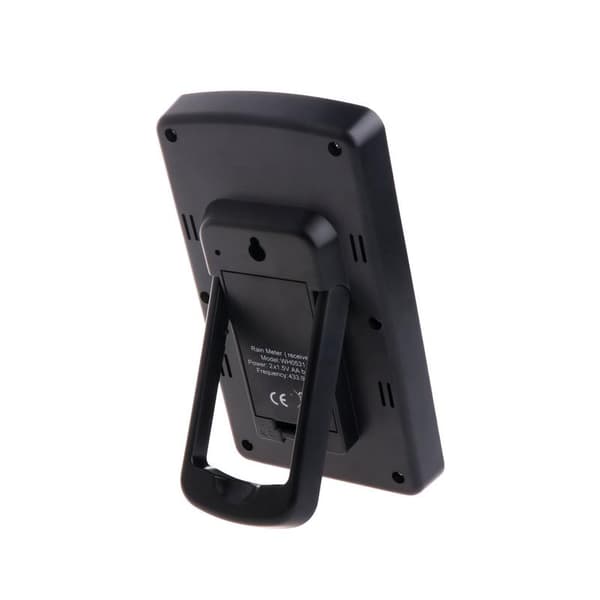 Værstasjon med regnmåler, temperaturmåler, digital trådløs