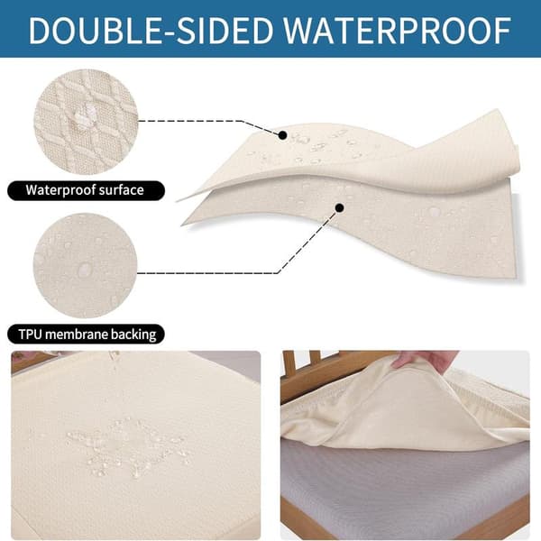 Vattentäta stolsöverdrag för matstolar, 2-pack, Stre