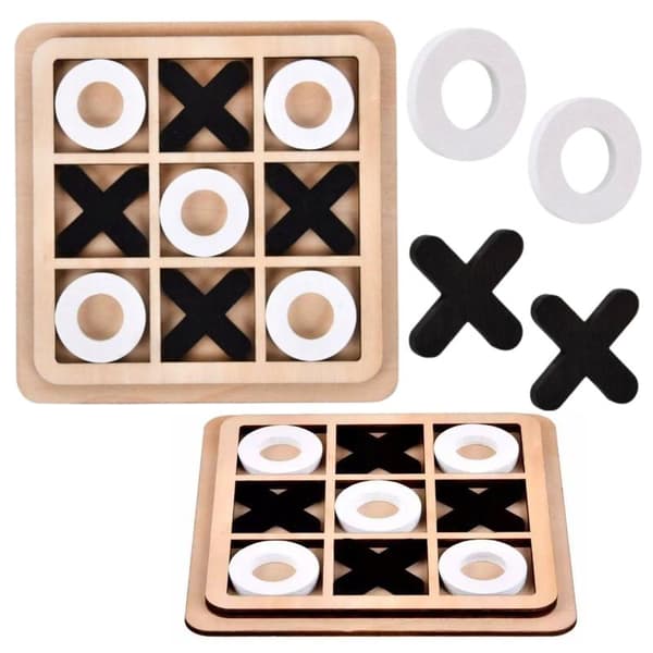 Tic Tac Toe Strategispill – Trebrett 1000