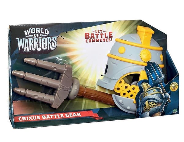 World of Warriors Crixus Kamputstyr