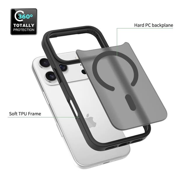 Magsafe-deksel for iPhone 17 Pro Max, grønn