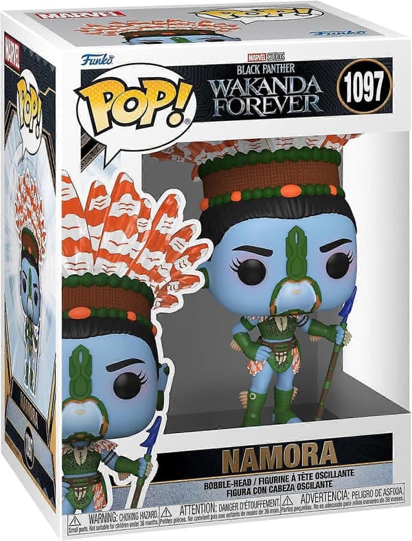 POP! MARVEL: Black Panther - Wakanda Forever - Namora [SAMLEOBJEKTER] Vinylfigur USA-import