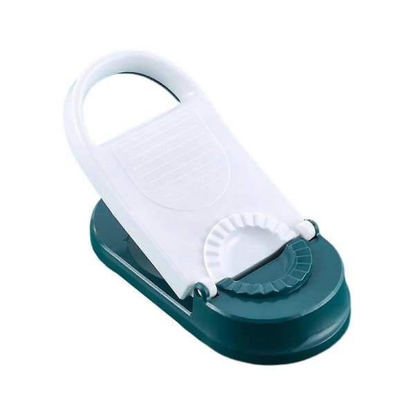 Dumpling Skin Chapati Maker Press Mold Håndtak Deigpresser Wrapper Form Kake Green