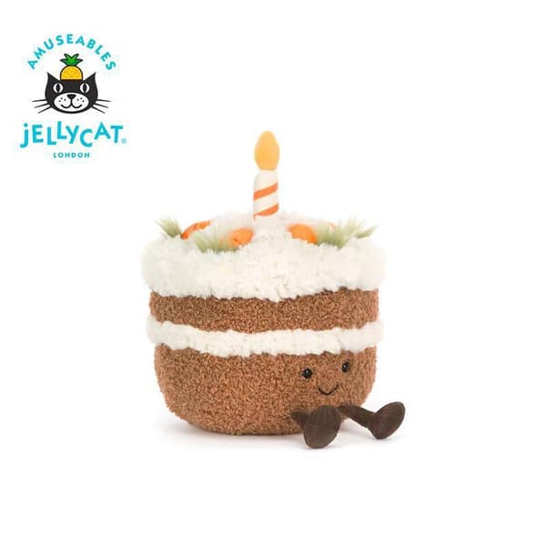 Jellycat morotskaka mjukdjur Carrot cake