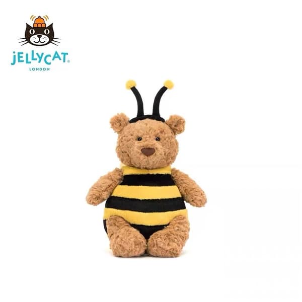Jellycat Bee Bear Plyschleksak 28cm Bee Bear 28cm