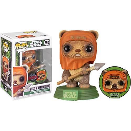 Across The Galaxy Wicket Svært Samleobjekt Pop! Vinylfigur med Pin
