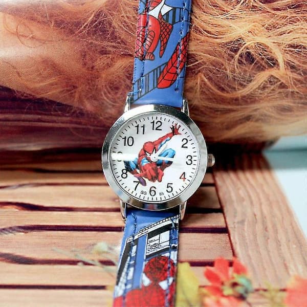 Spider-Man Quartz Armbåndsur til Drenge [JSR] Black