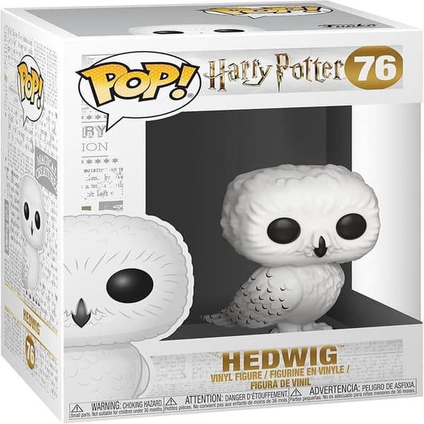 Funko POP! Harry Potter: Hedwig - Samlerutgave Vinylfigur - Prøveutstillingsmodell