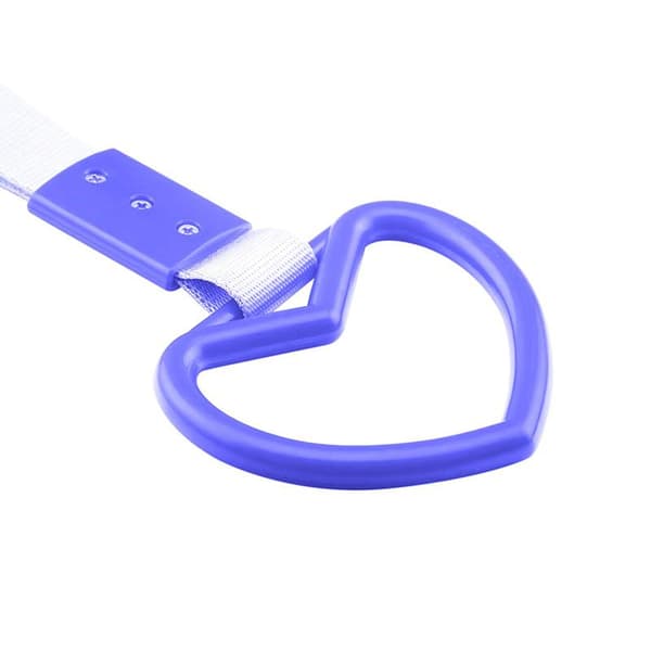 Ring Hjerte JDM Togbuss Håndtak Håndstropp PVC Plast Drift Ch B2