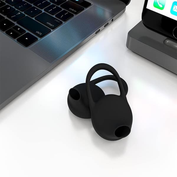Ørepropper Myke Erstatning Silikon Ørepropper 10 stk for Bluetooth Hodetelefoner Ørepropper Hodetelefoner Ørepropper - Svart
