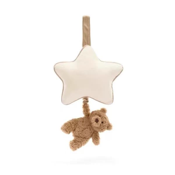 Jellycat Barcelona Bear Pulling Bell 28cm