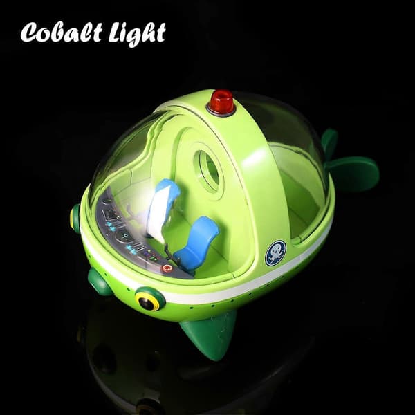 Kompatibel med Octonauts-leker, Oct GUP E metalllekekjøretøy redningsskip Octopod Castle Barnacles Kwazii Shellington Tweak Dashi Peso bursdagsgaver for