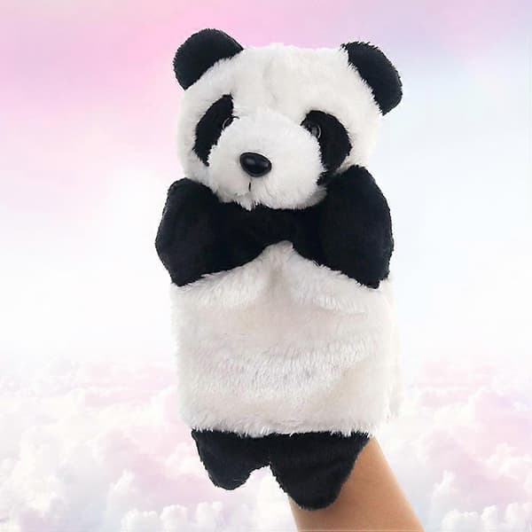 Panda Rollspel Handdocka för barn 1 st plysch berättardocka