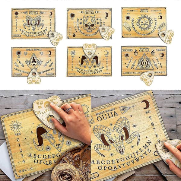 Mystic Talking Board planchetilla: Puinen henkipeli 2+ pelaajalle devil