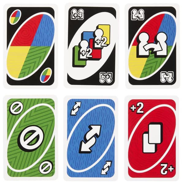 Mattel Uno Teams Klassisk Spill