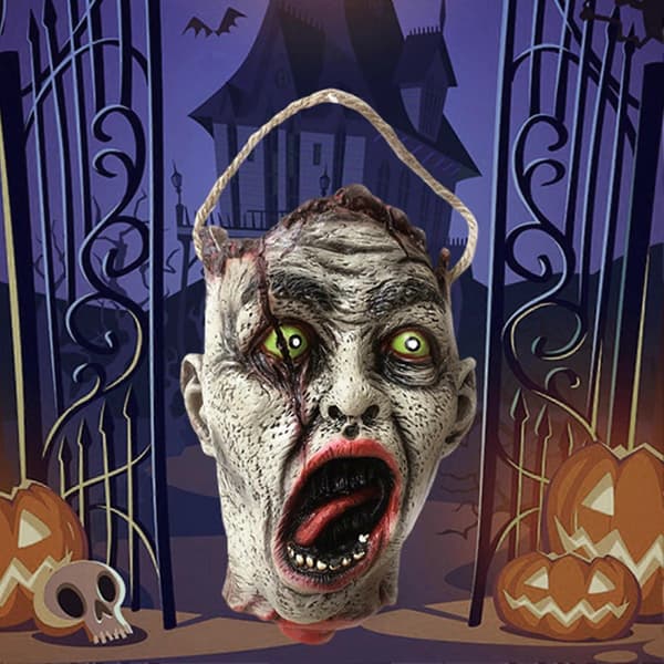 Skummel Halloween-godteribøtte for fest og hjemsøkt hus One Size