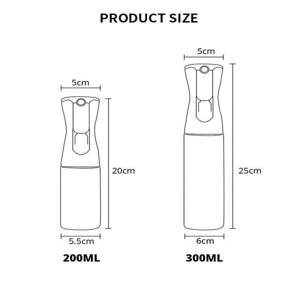 2 kpl Lasinen suihkepullo öljylle ja viinietikalle - 200ml