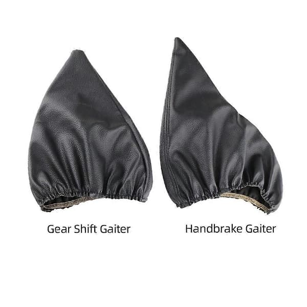 Car Leather Gear Shift Knob Gaiter Handbrake Boot Cover for BMW 3 Series E30 E34 E36 E46 M3 Z3 Interior Accessories