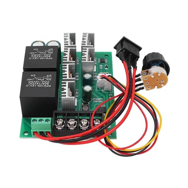 DC-motorstyring Børstehastighetskontroll Justerbar CW CCW-bryter Stor vridning 40A 10‑50V[XJ]