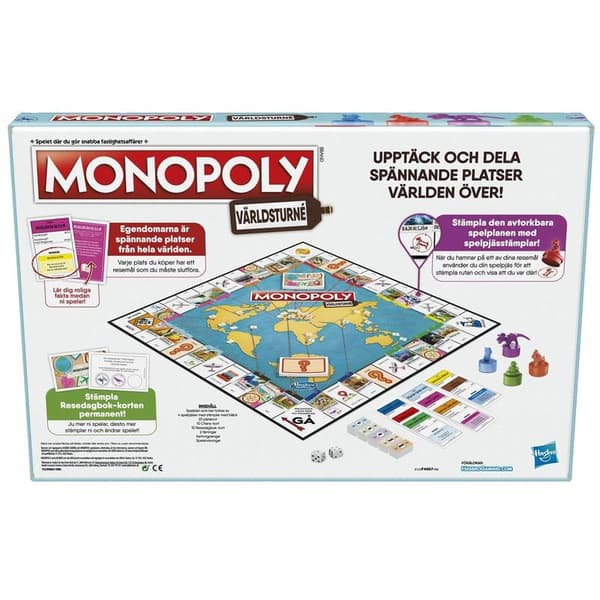 Monopoly Maailmankiertue SE multicolor multifärg