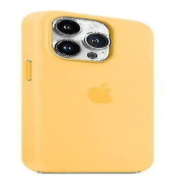 Silikoneetui til iPhone 14 Pro - ya01 (FMY) Sunglow