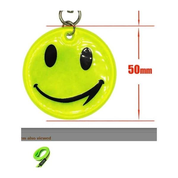 4-PACK Refleks Smiley