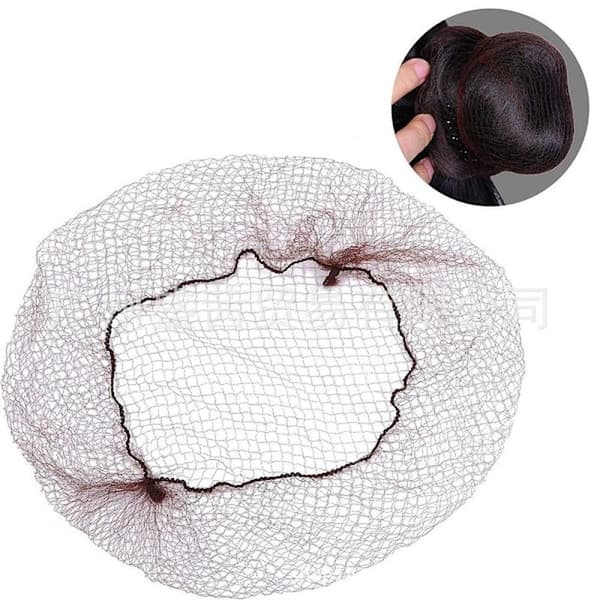 20/40 stk Usynlige hårnet Fint net sort 20 stk sort black 20 Pcs