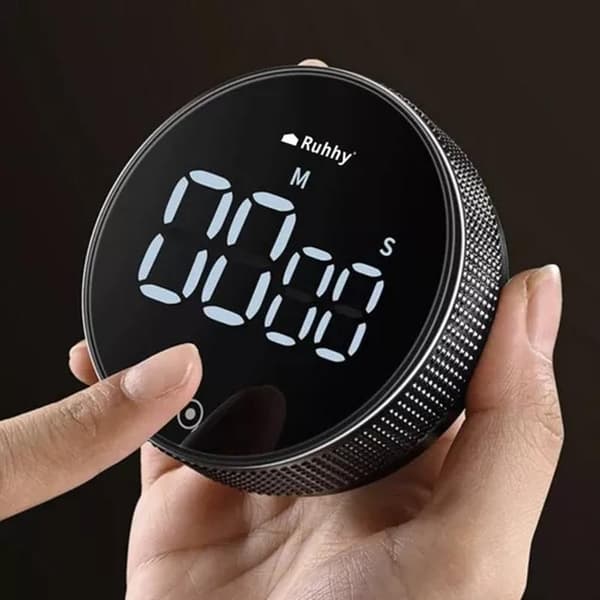 Digital Timer med Magnet & LCD-skjerm - Kjøkkentimer
