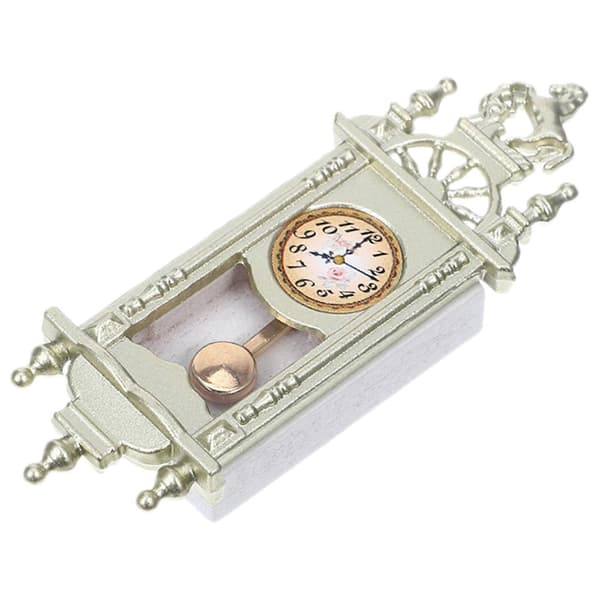 Mini Pendelklokke for Dukkehusdekorasjon 2 stk Retro Mini Huspynt