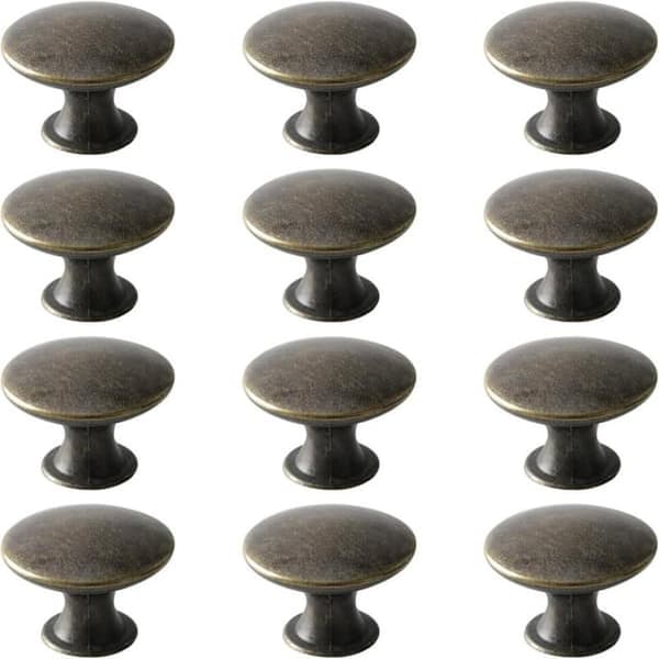 Skåpsknoppar - Dörrknoppar - Vintage Skåpsdörrknoppar - 12-pack