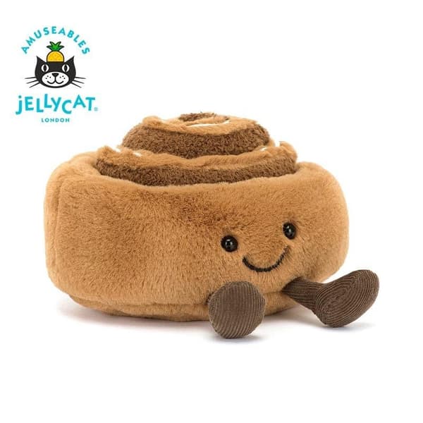 Jellycat Kanelbulle Plyschleksak Cinnamon rolls
