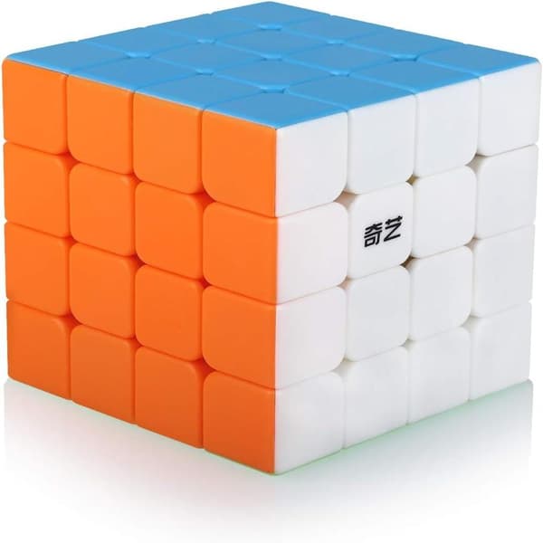 Speed Cube 4x4 4x4x4 Stickerless Magisk Puzzle Speed Cube 4X4X4