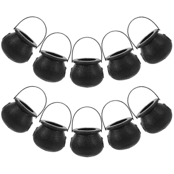 Halloween-godishink i plast för barn, 10-pack