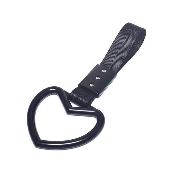 Ring Hjerte JDM Togbuss Håndtak Håndstropp PVC Plast Drift Ch A1
