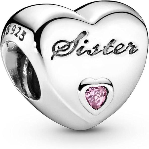 791946PCZ Søster Hjerte Charm