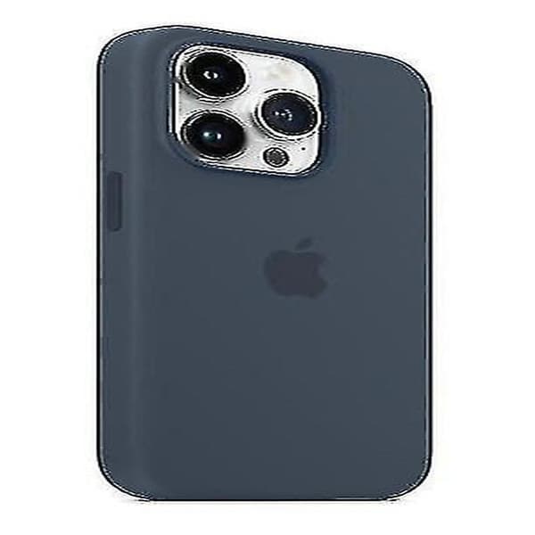 Silikondeksel for iPhone 14 P Storm Blue