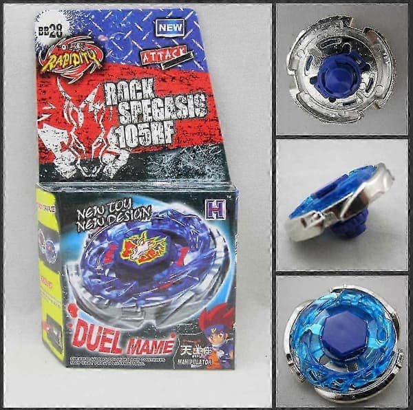 Metal Fusion Beyblade BB28 4D System Sæt Inklusive Affyringsrampe og Greb