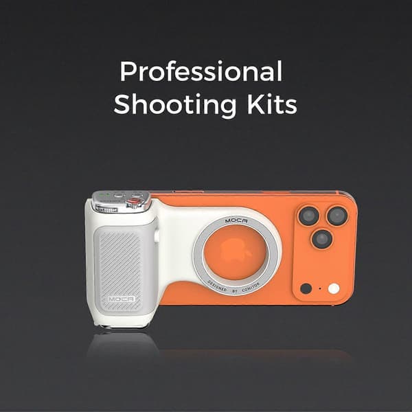 COMITOK Magnetic Phone Camera Hand Grip with Remote Control Photography Handle Stabilizer Holder