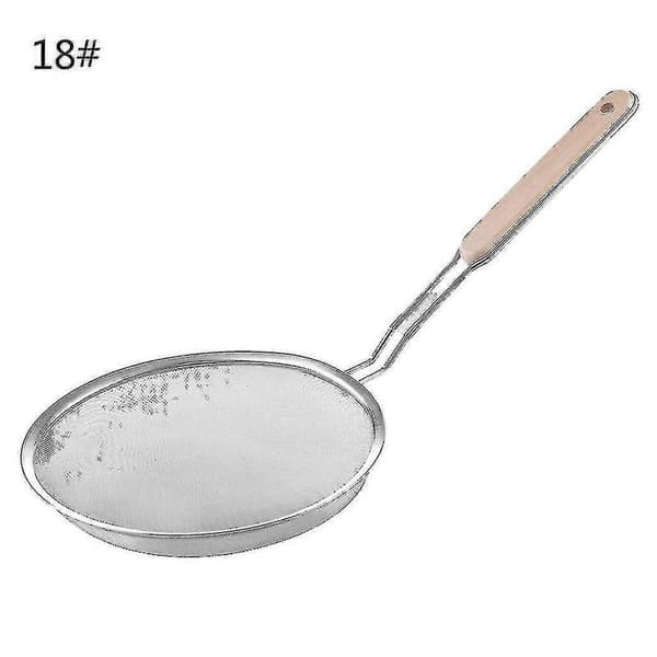 Hulske Ske Træhåndtag Fødevaregodkendt Rustfrit Stål Pasta Server Si 3