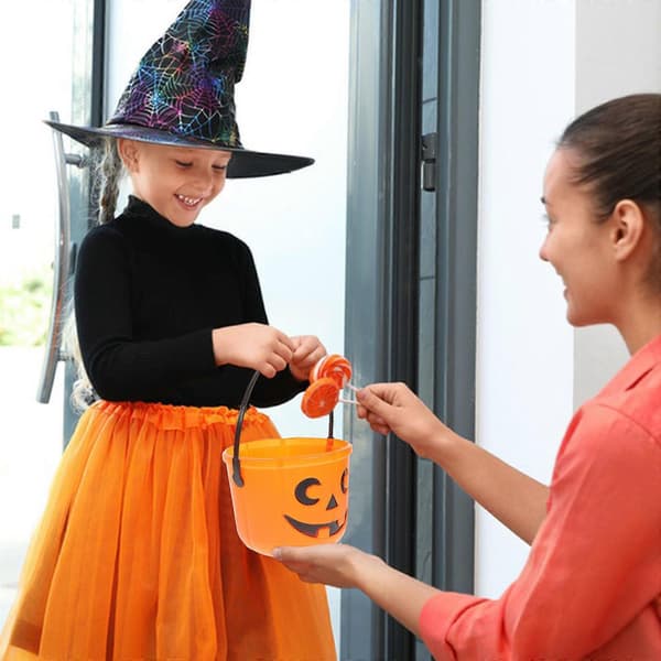 Halloween-karkkiämpärit kurpitsaämpäri 3 kpl