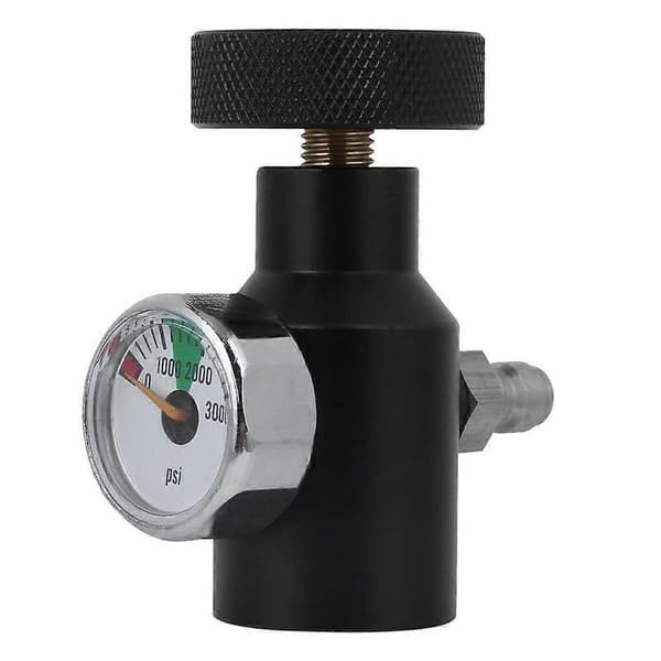 CO2 Cylinder Påfyldningsadapter Tilslutningsregulator Tilbehør til Soda Stream 0-3000psi
