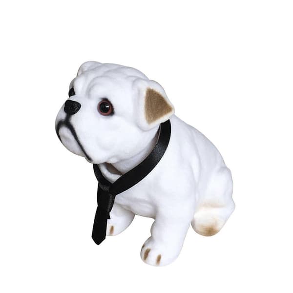 Sød bobblehead hund bilpynt