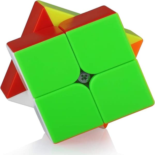 Speed Cube 2x2 2x2x2 klistremerkeløs magisk puslespill magisk speed cube 2X2X2
