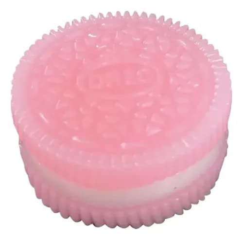 Stor Stressbold Formet som Oreo-Kiks