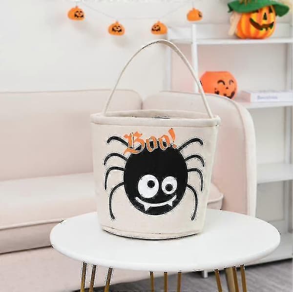 Kauniit Halloween-karkkiämpärit, -korit ja -kassit lahjaksi