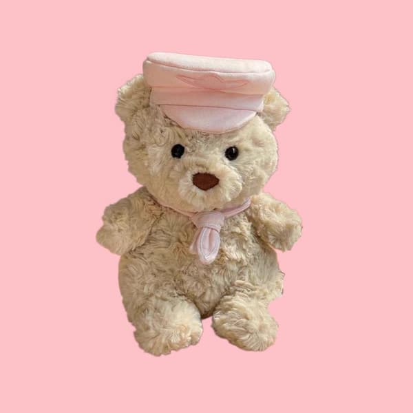 Jellycat kvindelig pilotbjørneunge 20cm