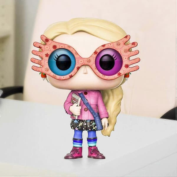 25-26 Harry Potter Luna Lovegood Briller Actionfigur Samleobjekt Dukke for Barn