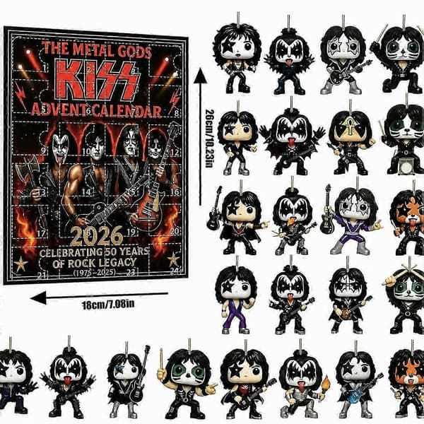Ny Halloween & Jul Daglig Nedtelling Flat Akryl Anheng Adventskalender Blindboks Horror Theme B